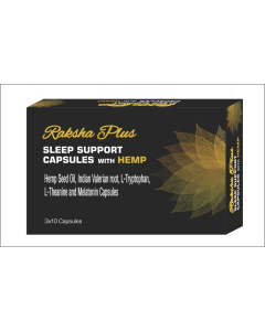 Sleep Support Capsules with Hemp | 10 Capsules 
