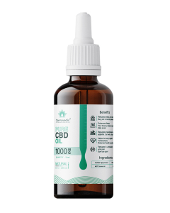 Pure CBD Oil Natural 1000mg - 10ml
